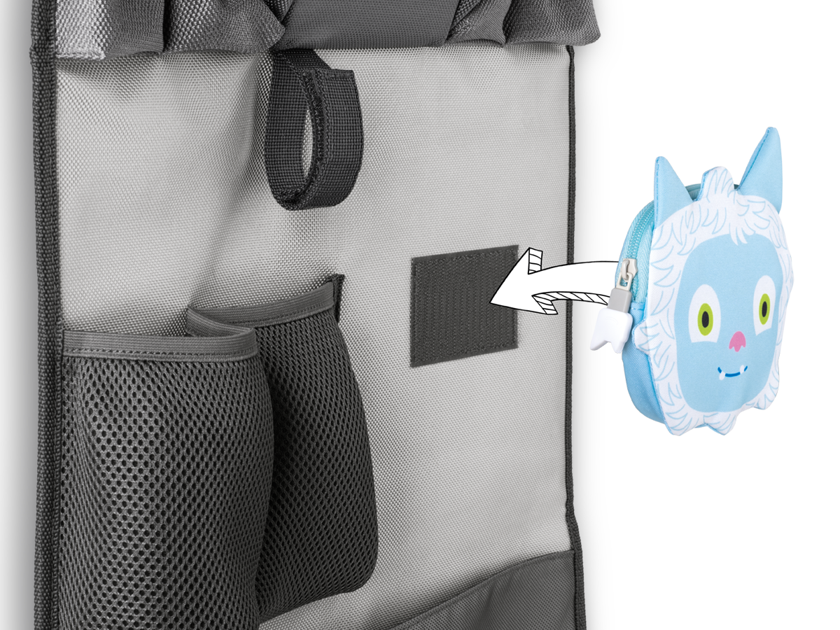 Auto-Organizer - inkl. Tasche Design Yeti