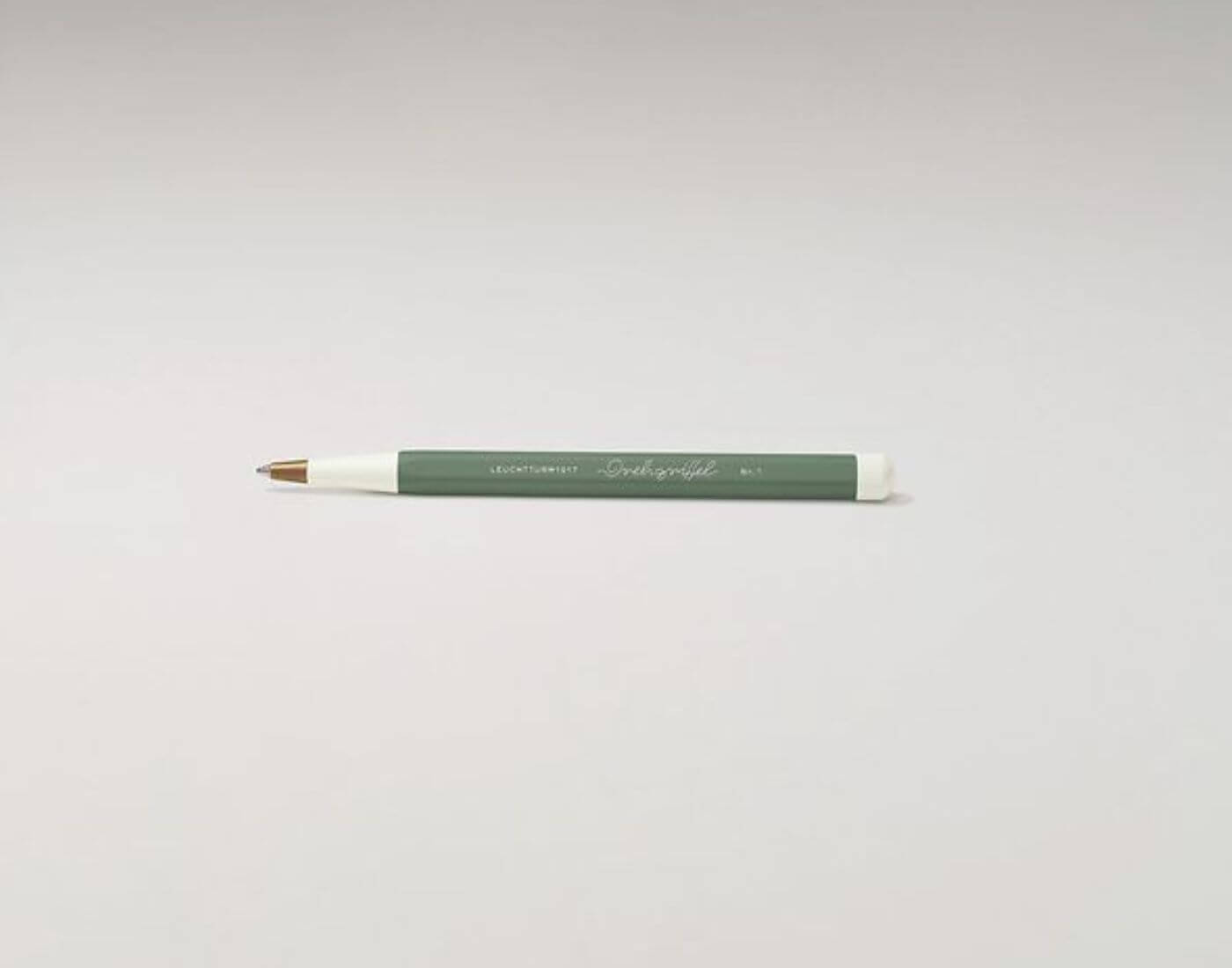 Drehgriffel Nr. 1, Forest Green - Kugelschreiber mit blauer Mine