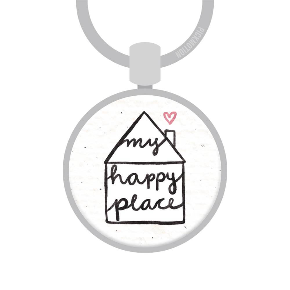 Schlüsselanhänger my happy place