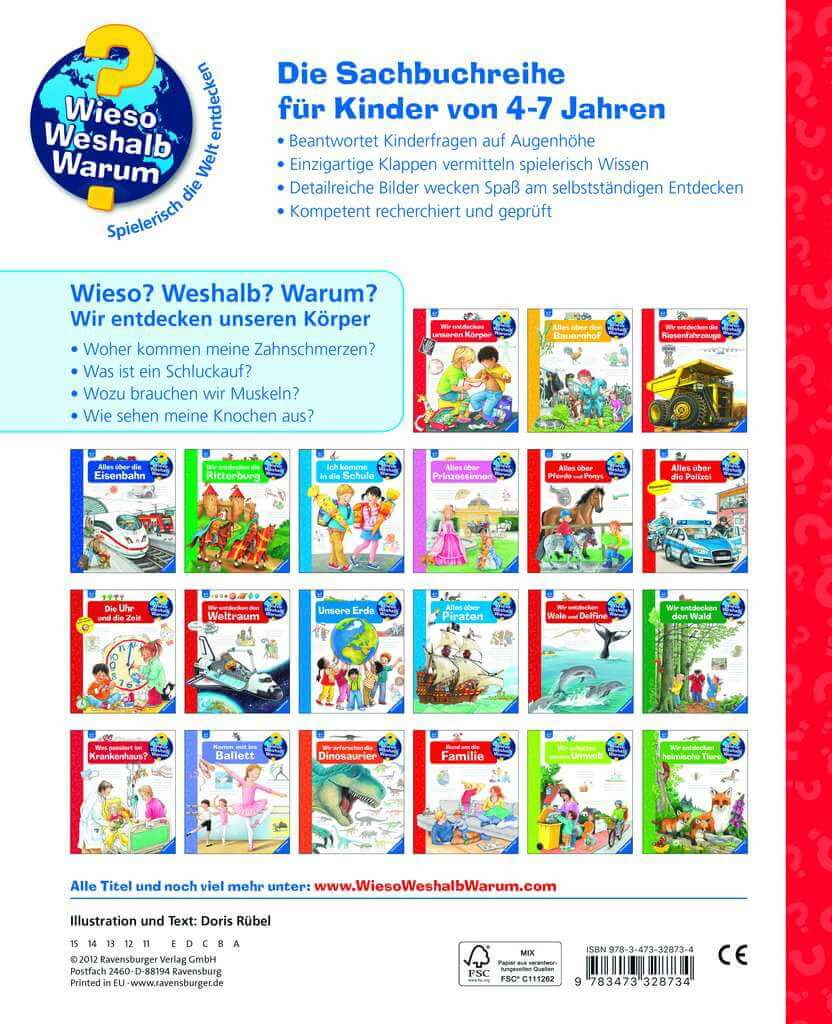 Wieso? Weshalb? Warum? Band 1: Wir entdecken unseren Körper