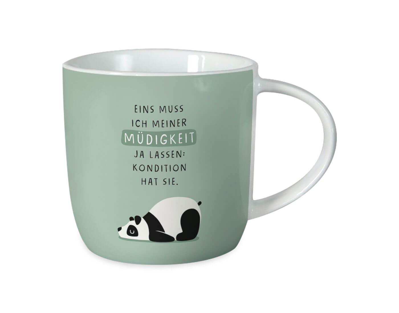 Tasse Gute Laune Müdigkeit