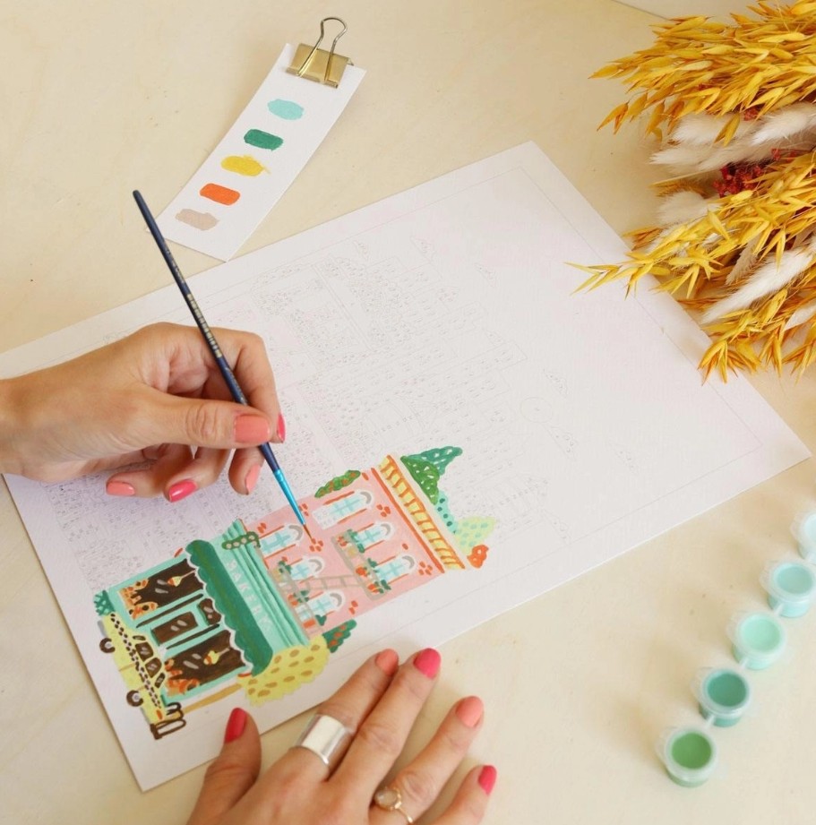 Malen nach Zahlen Set - New York