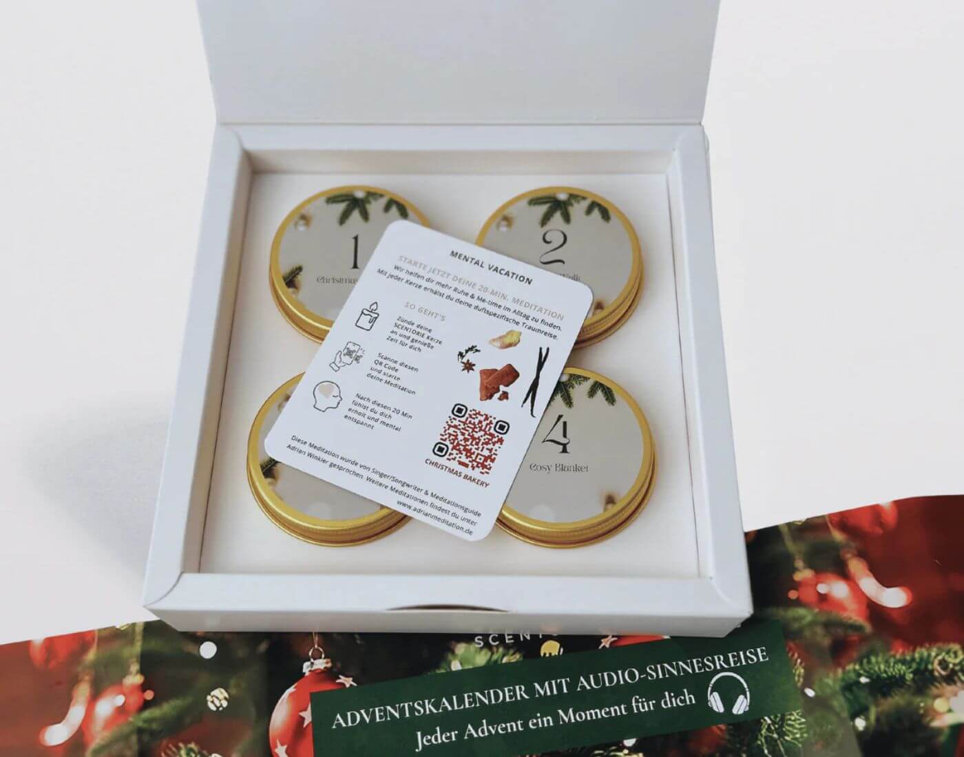 ADVENTSKALENDER 4 KERZEN