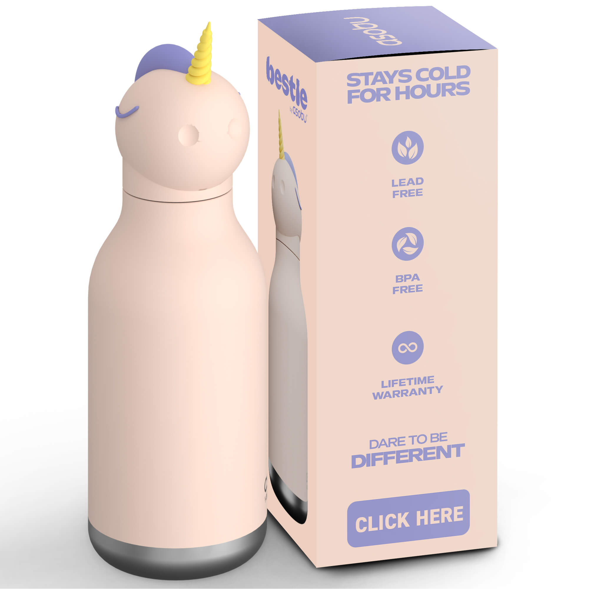Bestie Trinkflasche Einhorn