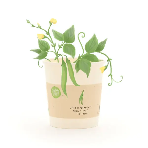 "Das interessiert mich nicht." - Die Bohne - Becher (BIO) "Das interessiert mich nicht." - Die Bohne - Becher (BIO)