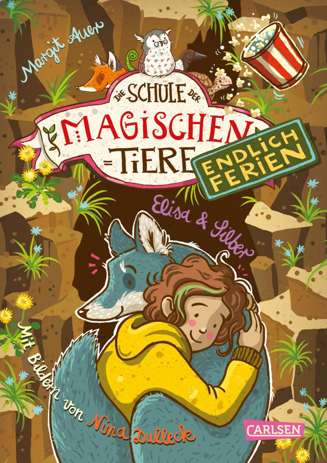 ANS_9783551653390_2D-1 Margit Auer - Die Schule der magischen Tiere – Endlich Ferien Band 9: Elisa & Silber