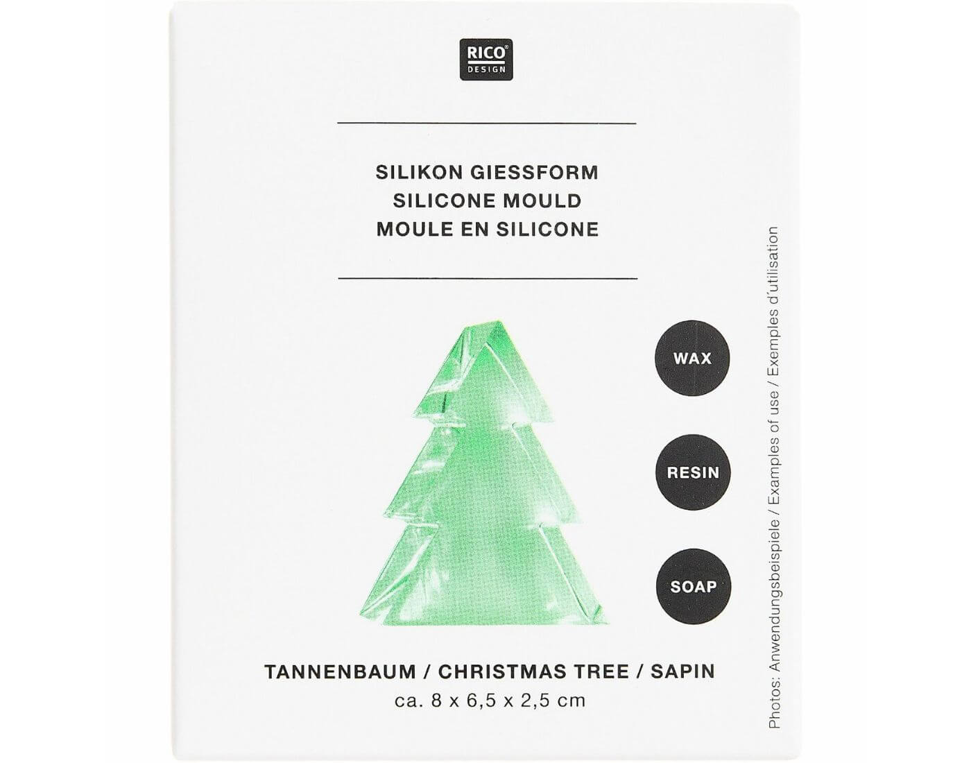 Silikon Gießform Tannenbaum Silikon Gießform Tannenbaum
