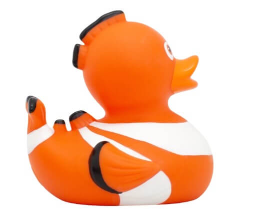 Badeente Clownfisch