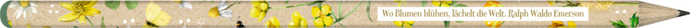 Bleistift-Set mit Sprüchen - NaturPur (M.Bastin)
