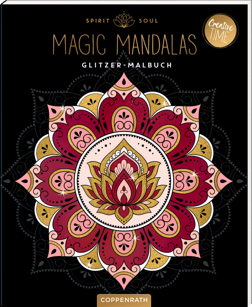4050003955803 Spirit & Soul Magic Mandalas - Glitzer-Malbuch (Creative Time)