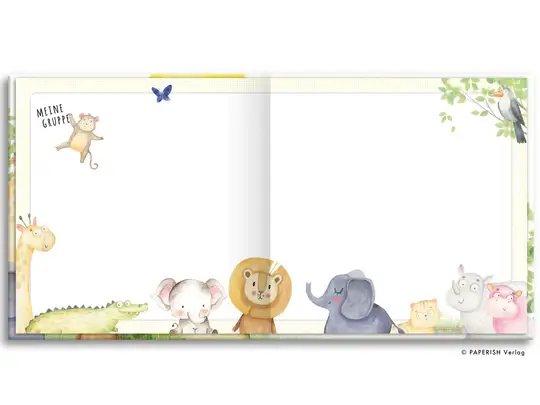 Freundebuch Kindergartenfreunde - SAFARI