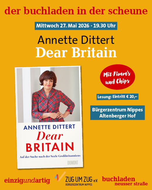 Eintritt Lesung mit Annette Dittert: Dear Britain