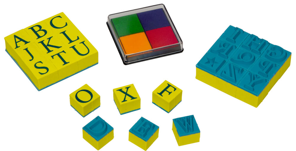 Stempel-ABC - Bunte Geschenke