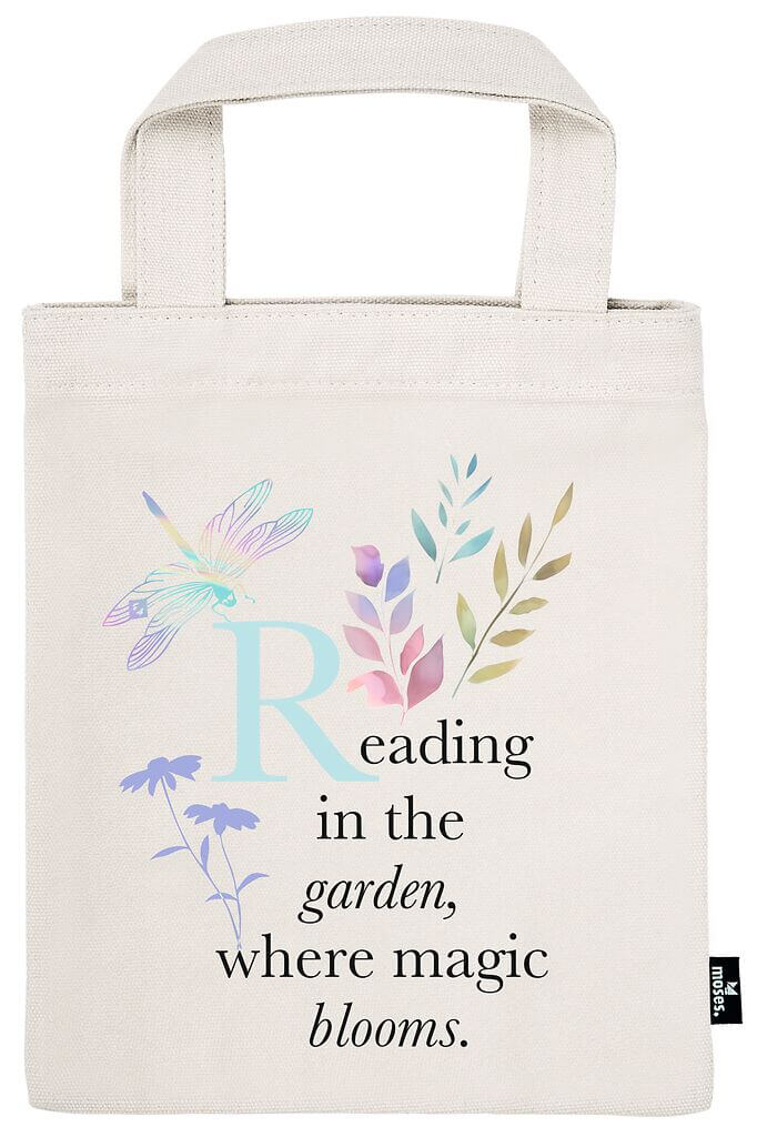 libri_x - Büchertasche Buchblüte