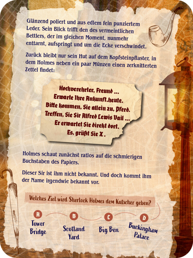 Sherlock Holmes, Advent-Escape-Schachtelspiel