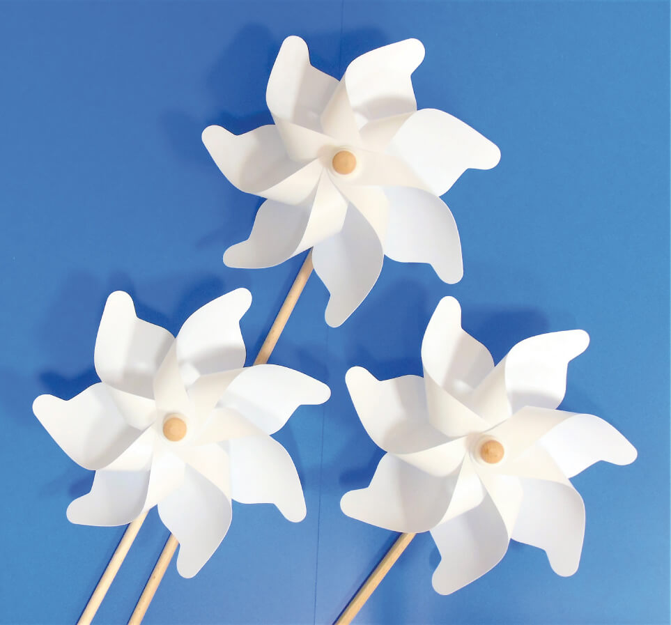 Windrad White, Standard