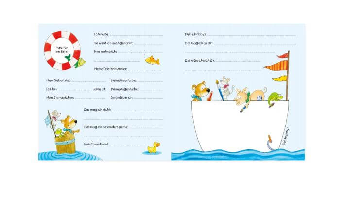 Freundebuch Meer