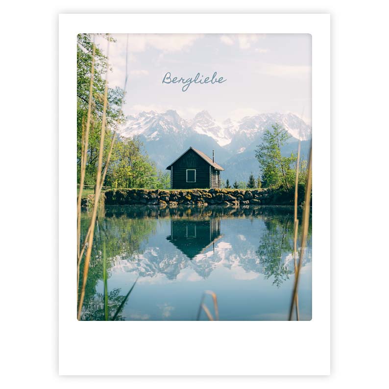 Art Poster Bergspiegel