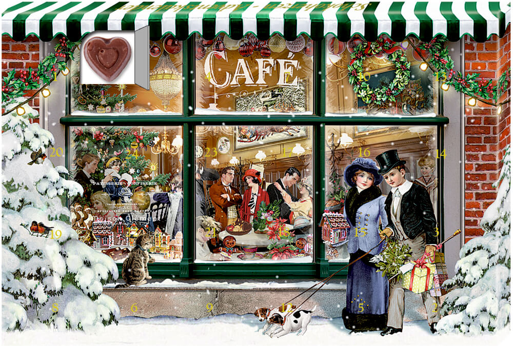 24 Süße Herzmomente im Advent, Schoko-Adventskal.sort.(Behr)