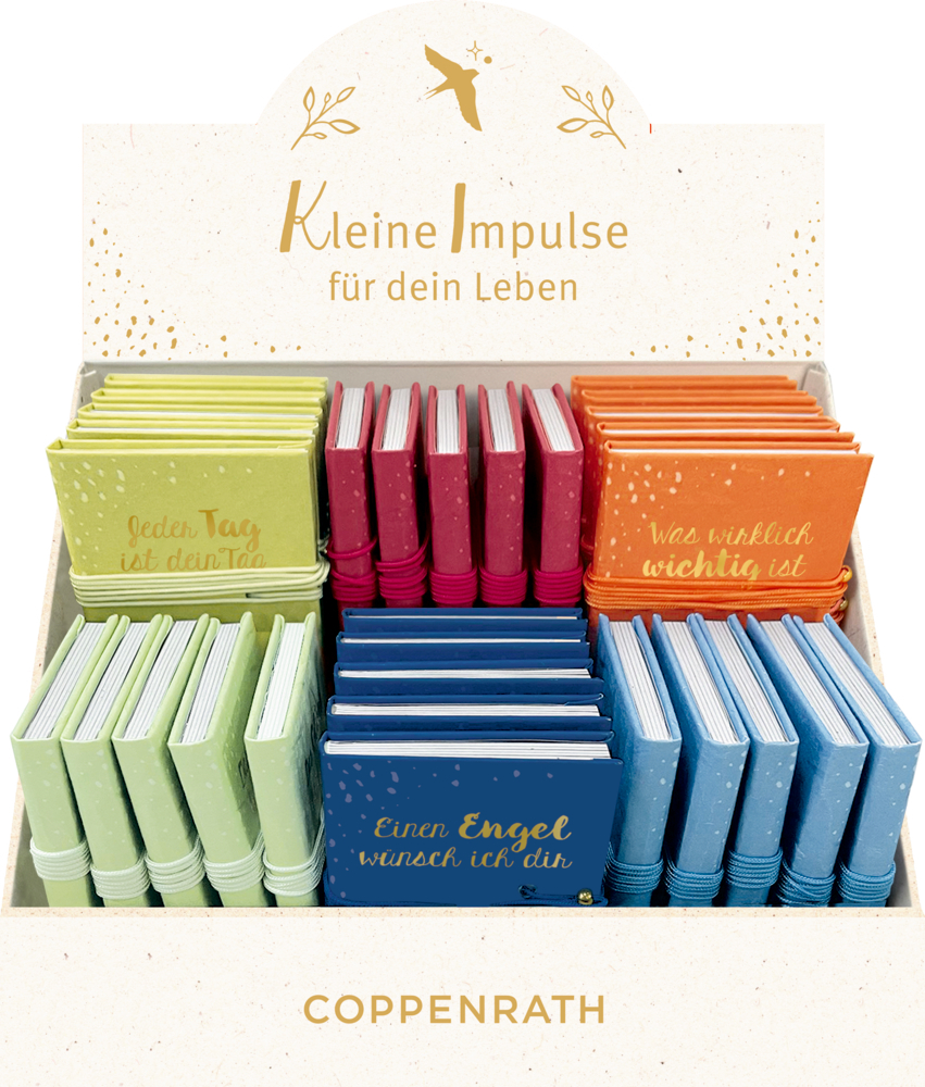 9783649639947_7 Miniaturbücher m.Wickel.: Kleine Impulse für dein Leben, sort.