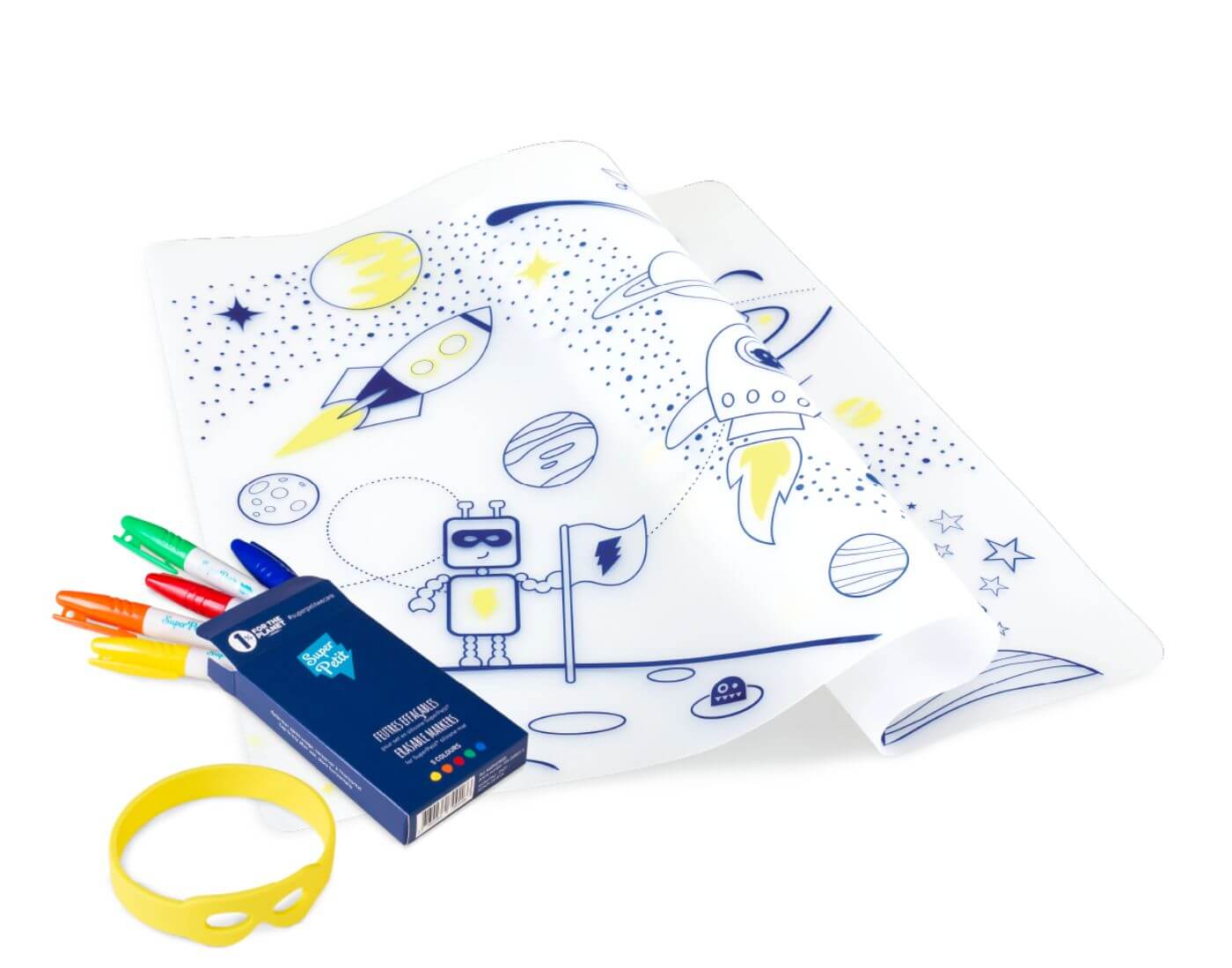 Artist Into Space - Tischset zum Ausmalen