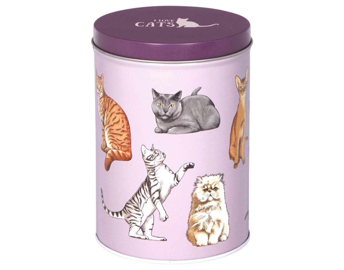 Vorratsdose Katzen - I love cats (cats & dogs)
