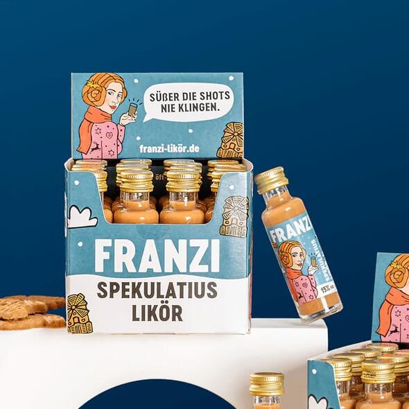 Franzi Spekulatius Likör Mini - 0,02 L (einzeln)