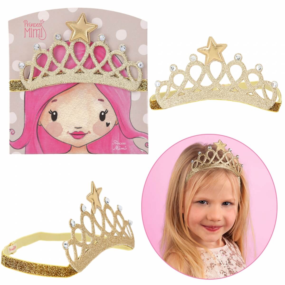 Princess Mimi Diadem Haarband (einzeln)