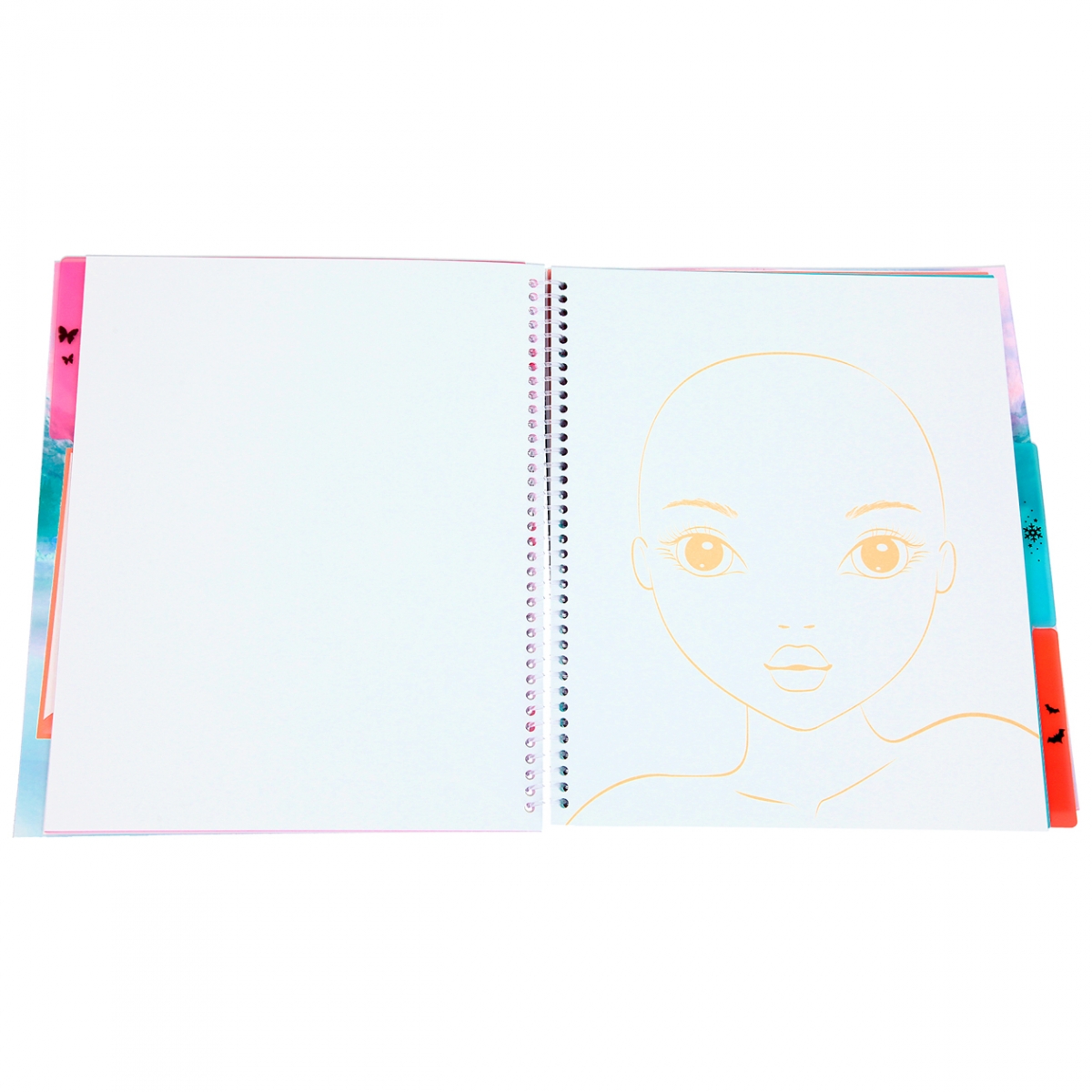Create your Fantasy Face - Malbuch