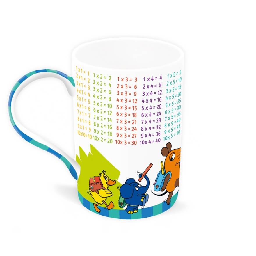 Die Maus - Lerntasse 1 x 1