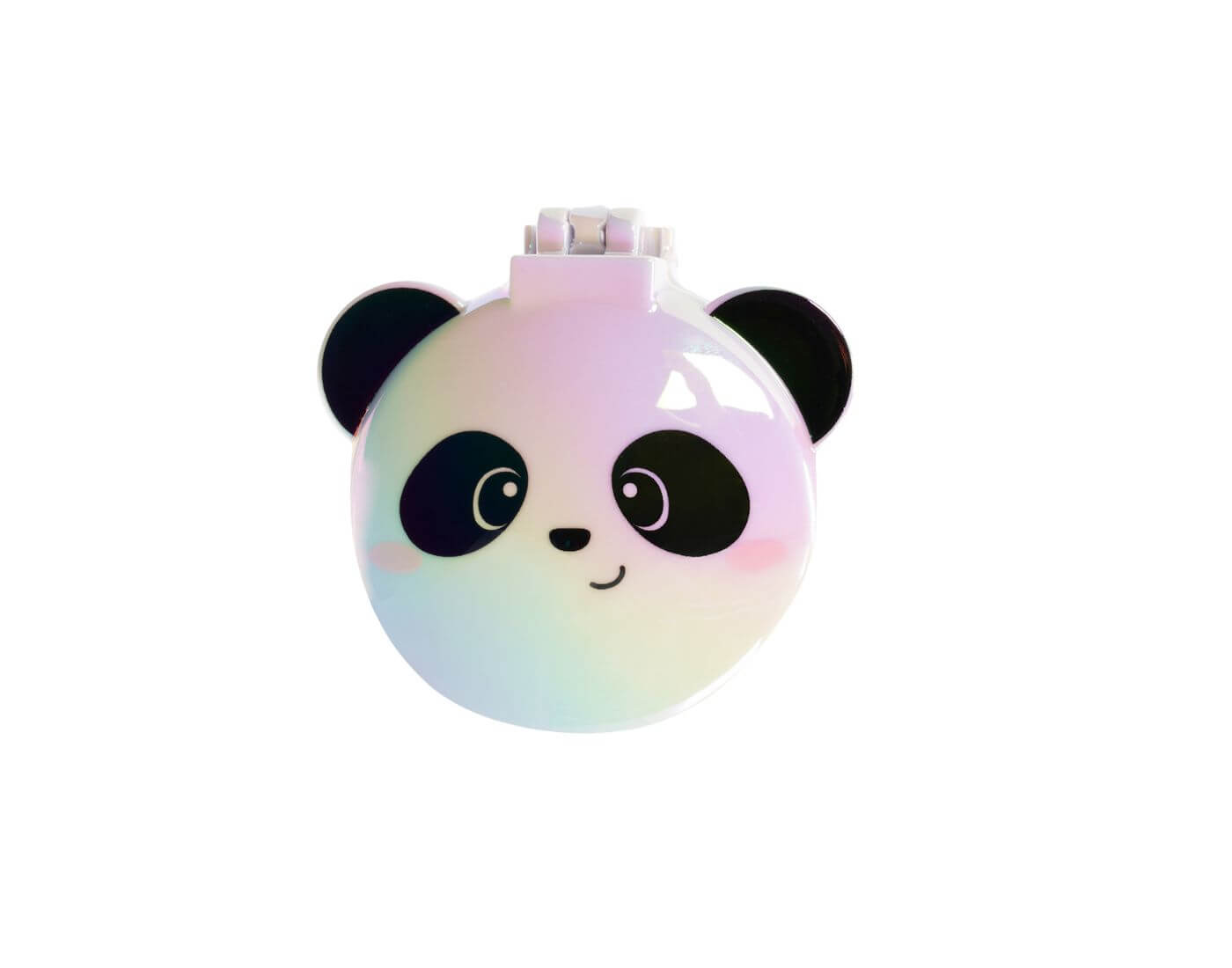 Haarbürste mit Spiegel - Nice Hair - Panda