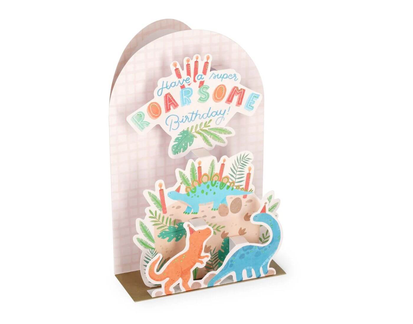 Pop-Up-Karte - Roarsome Birthday