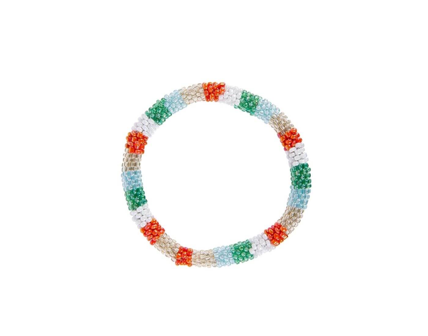 Armband Majoie Orange Grün Blau