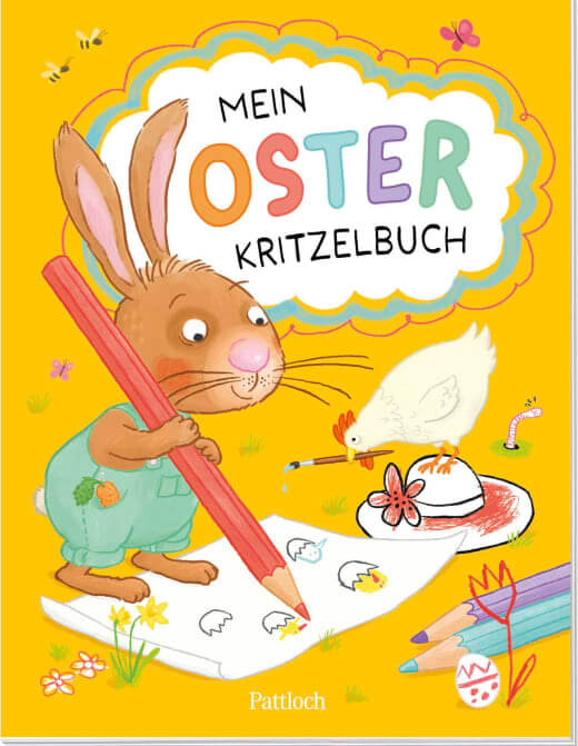 9783629012050 Mein Oster-Kritzelbuch