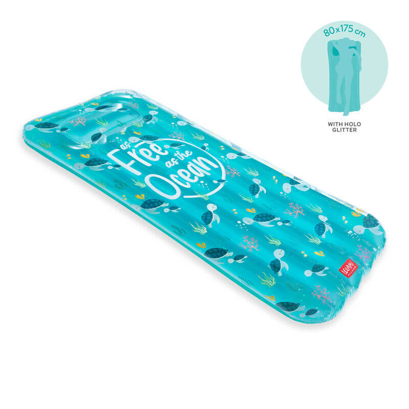 Luftmatratze-Sea-Turtle-3-1 Aufblasbare Luftmatratze - Good Vibes Motiv "Sea Turtle"