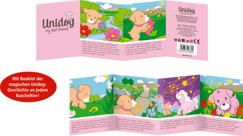 Unidog klein, rosa