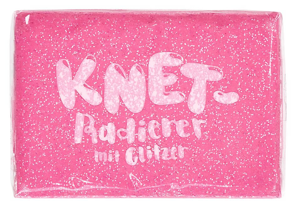 Knet-Radierer Glitzer