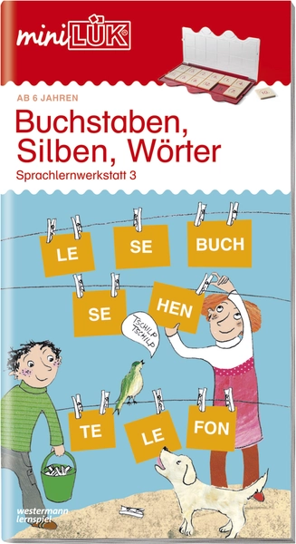miniLÜK Vorschule/1. Klasse - Deutsch  Buchstaben, Silben, Wörter