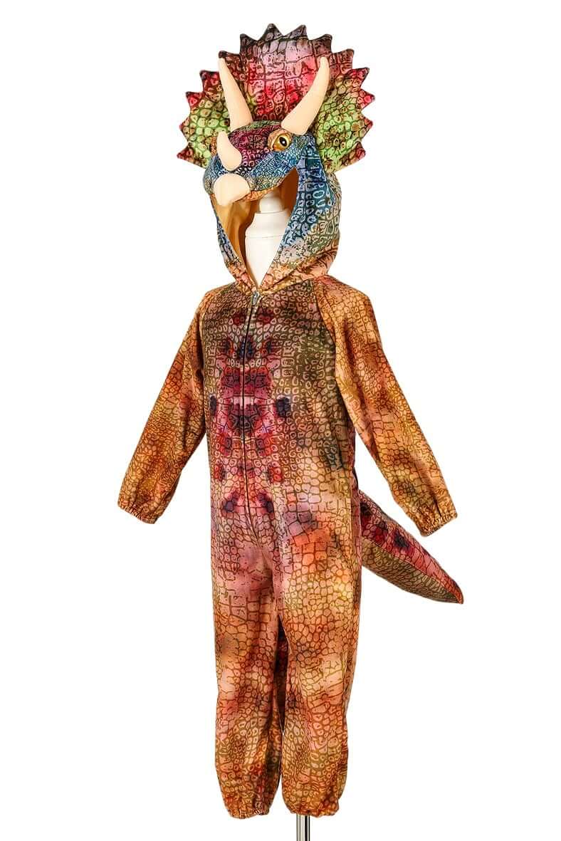 Kostüm Triceratops ( 3- 4 Jahre, Größe 98-104 cm)