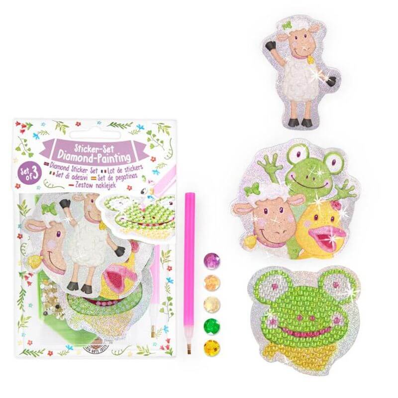 Diamond-Painting Sticker-Set Tommy & Friends