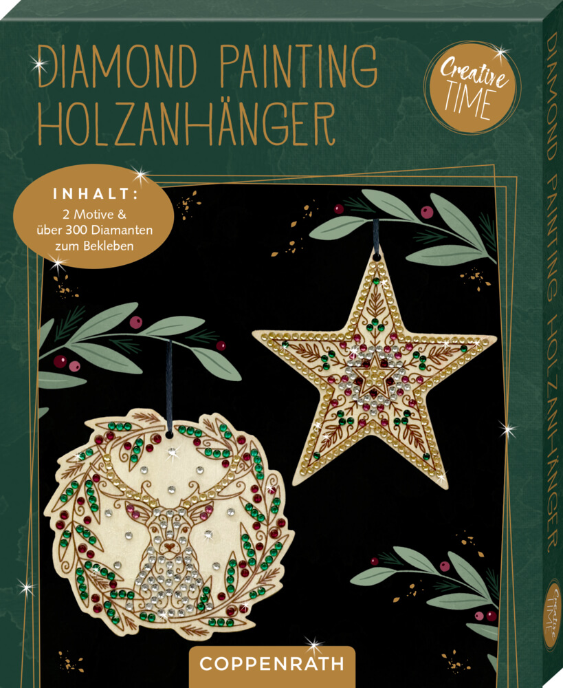 Diamond Painting Holzanhänger: Magic Winter (einzeln) Diamond Painting Holzanhänger: Magic Winter (einzeln)