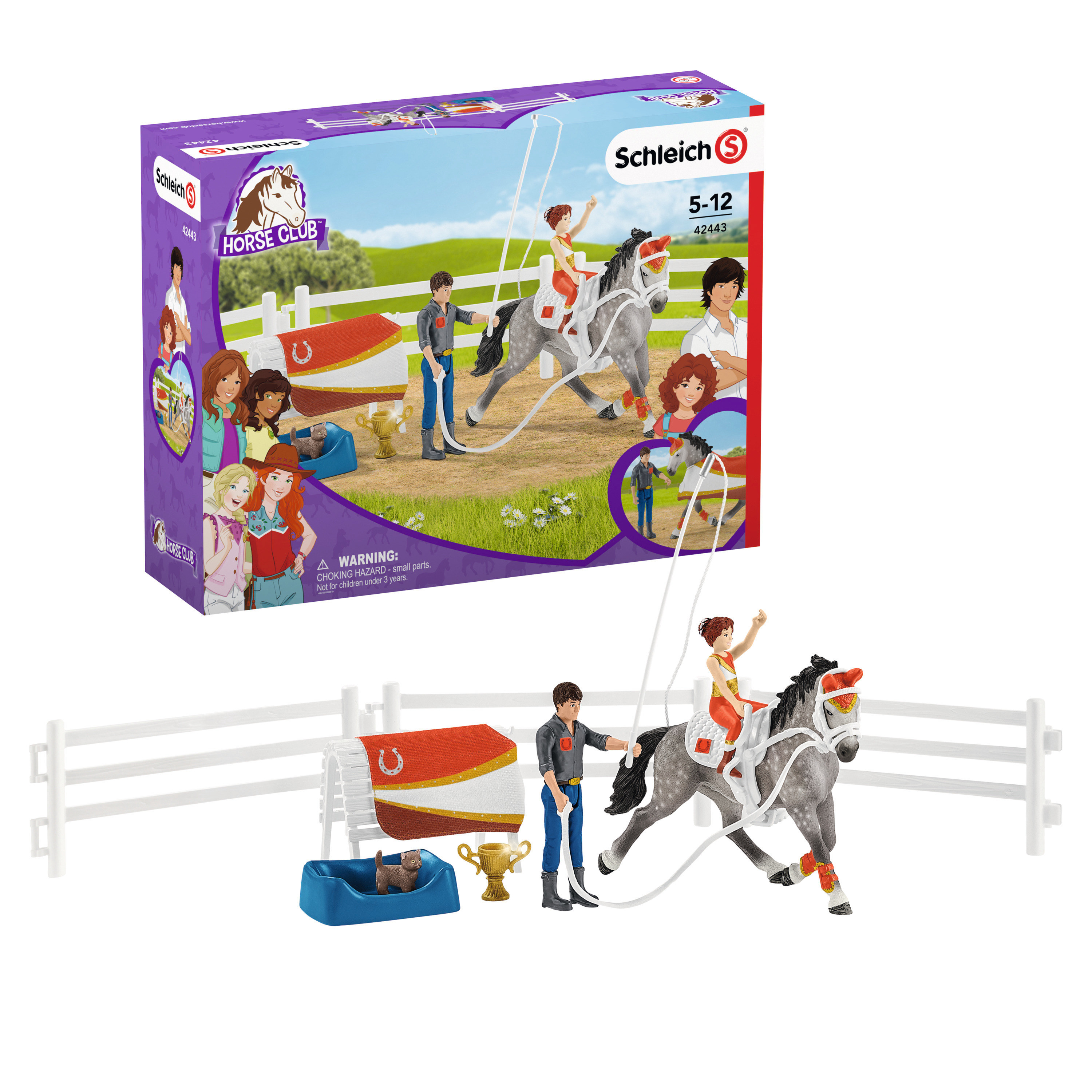 Schleich Horse Club 42443 Mias Voltigier-Reitset