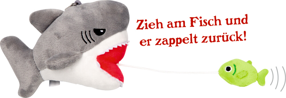 Zappel-Hai Anhänger - Capt'n Sharky (einzeln)