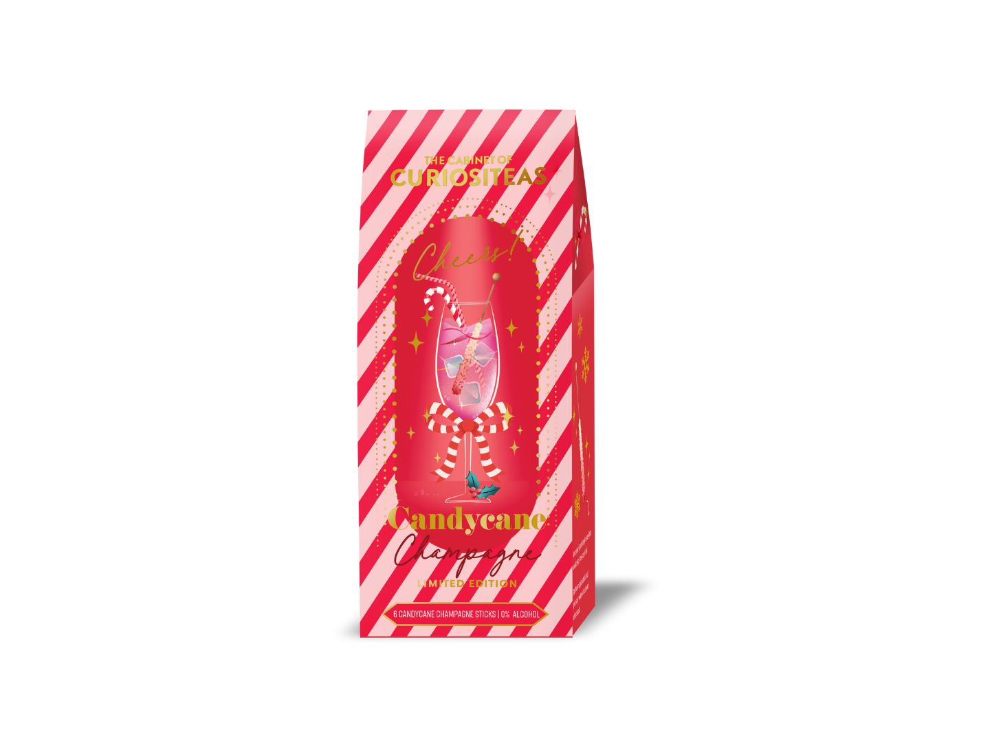 Candycane Champagne Sticks