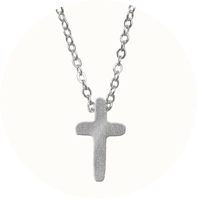 Halskette mit Kreuzanhänger