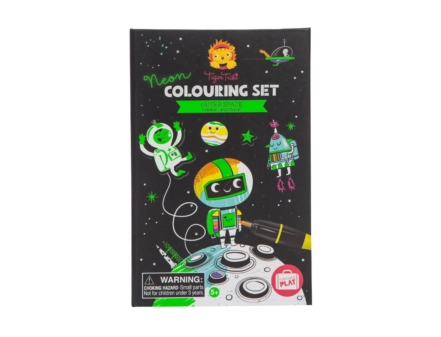 Colouring Set Neon Outer Space