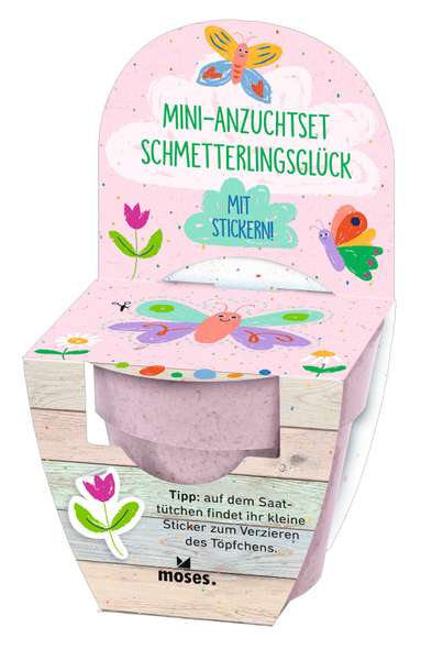 Mini-Anzuchtset Frühlingswiese - verschied. Motive (einzeln)