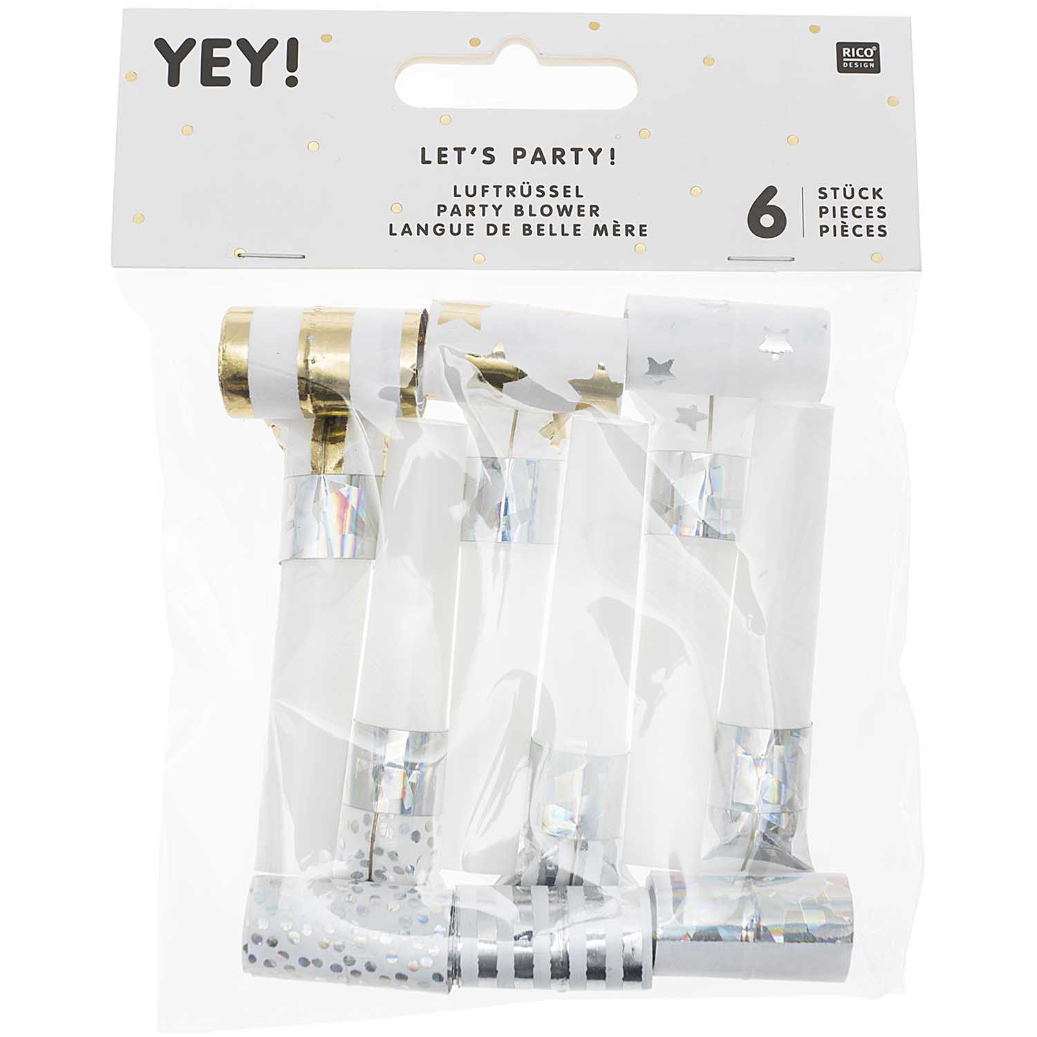 YEY! Let's Party Luftrüssel Special Mix 6 Stück
