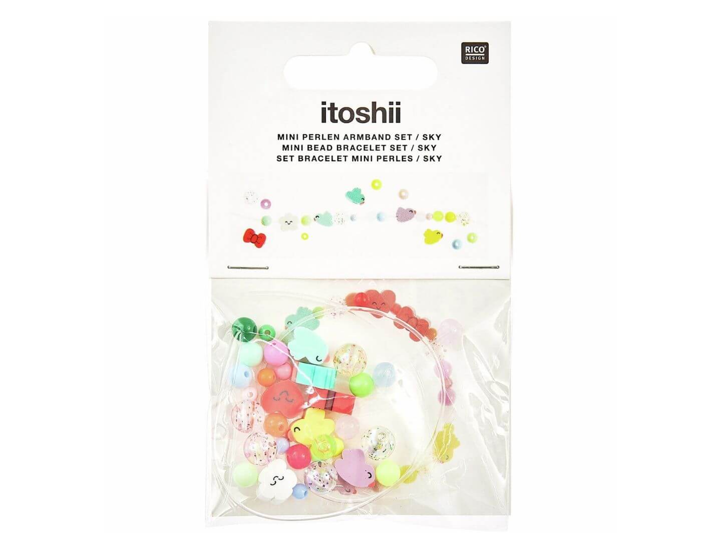 Mini Perlen Armband Set Chingu Sky