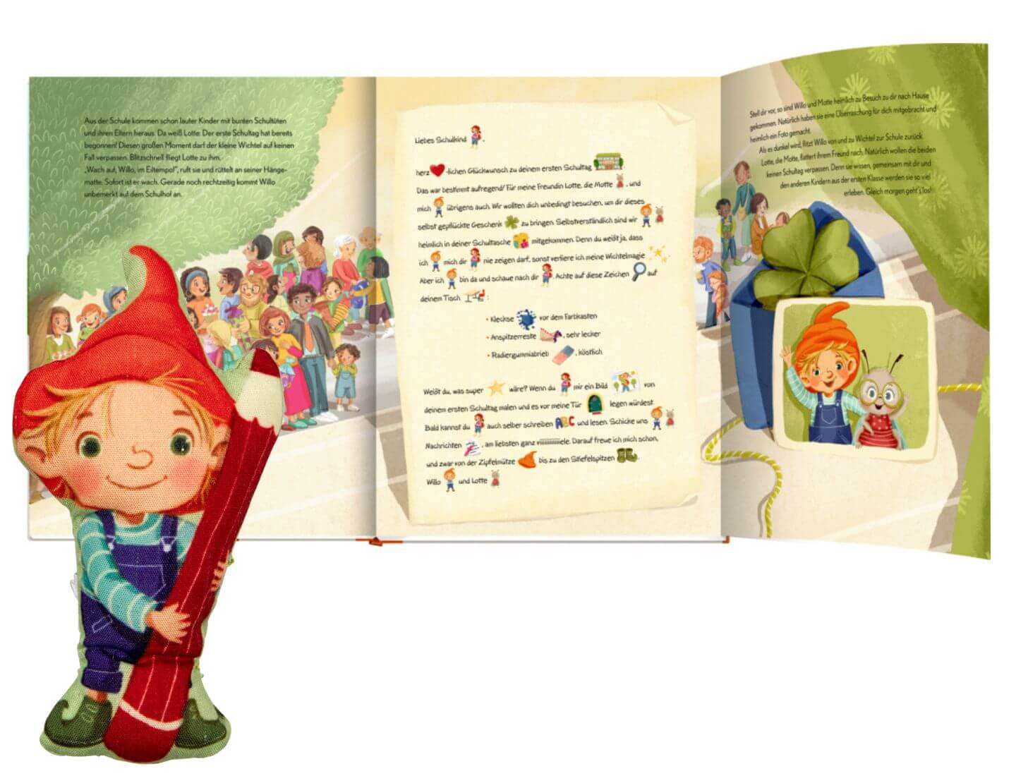 Annette Langen: Wichtelpost zum Schulanfang